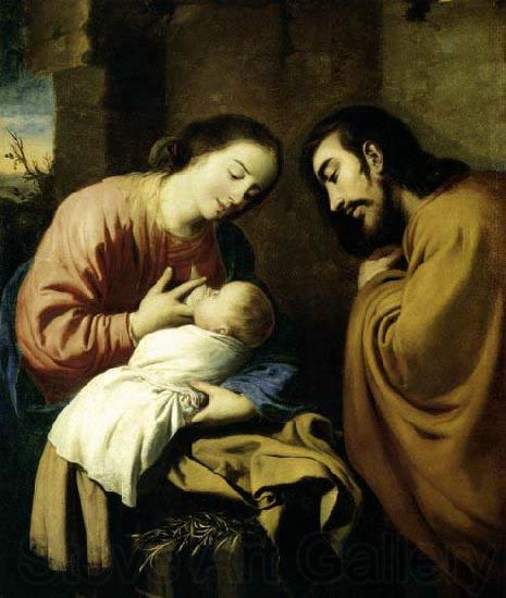 ZURBARAN  Francisco de The Holy Family Norge oil painting art